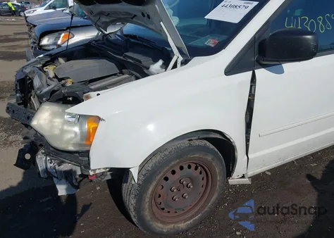 2012 Dodge Grand Caravan Se/Avp из США, поврежденный, VIN 2C4RDGBG4CR256747